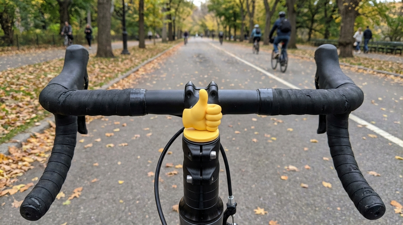 Thumbs up, Central Park